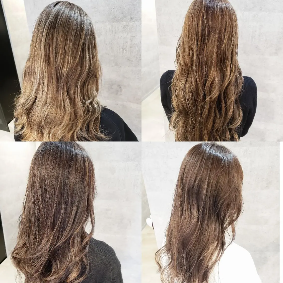 セミロング カラー 外国人風カラー ミルクティー特化 🌈島内　琢真🌈のヘアスタイル
