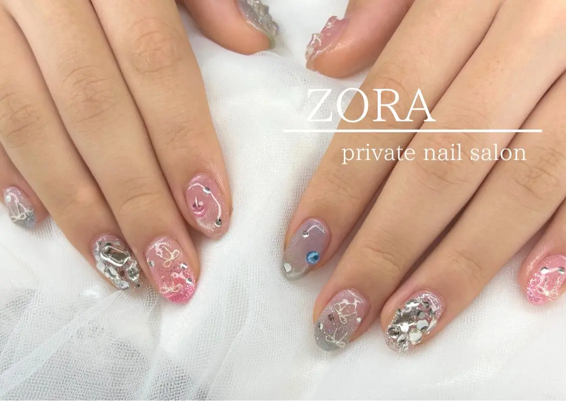 ネイル ハンドネイル ZORA yuのネイルデザイン