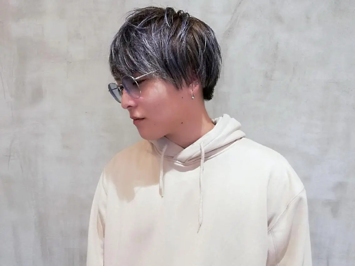 ショート カット ヘアカラー ill副店長 立和田純也のヘアスタイル