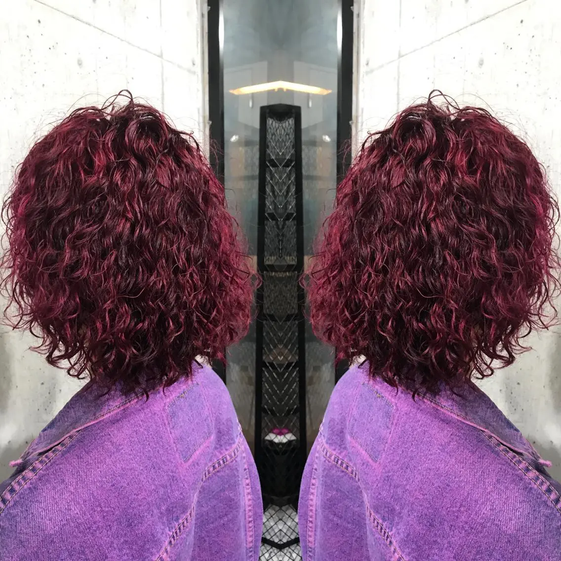 ミディアム カラー パーマ ヘアアレンジ メンズ キッズ ネイル マツエク・マツパ サロンドミルク 原宿のヘアスタイル