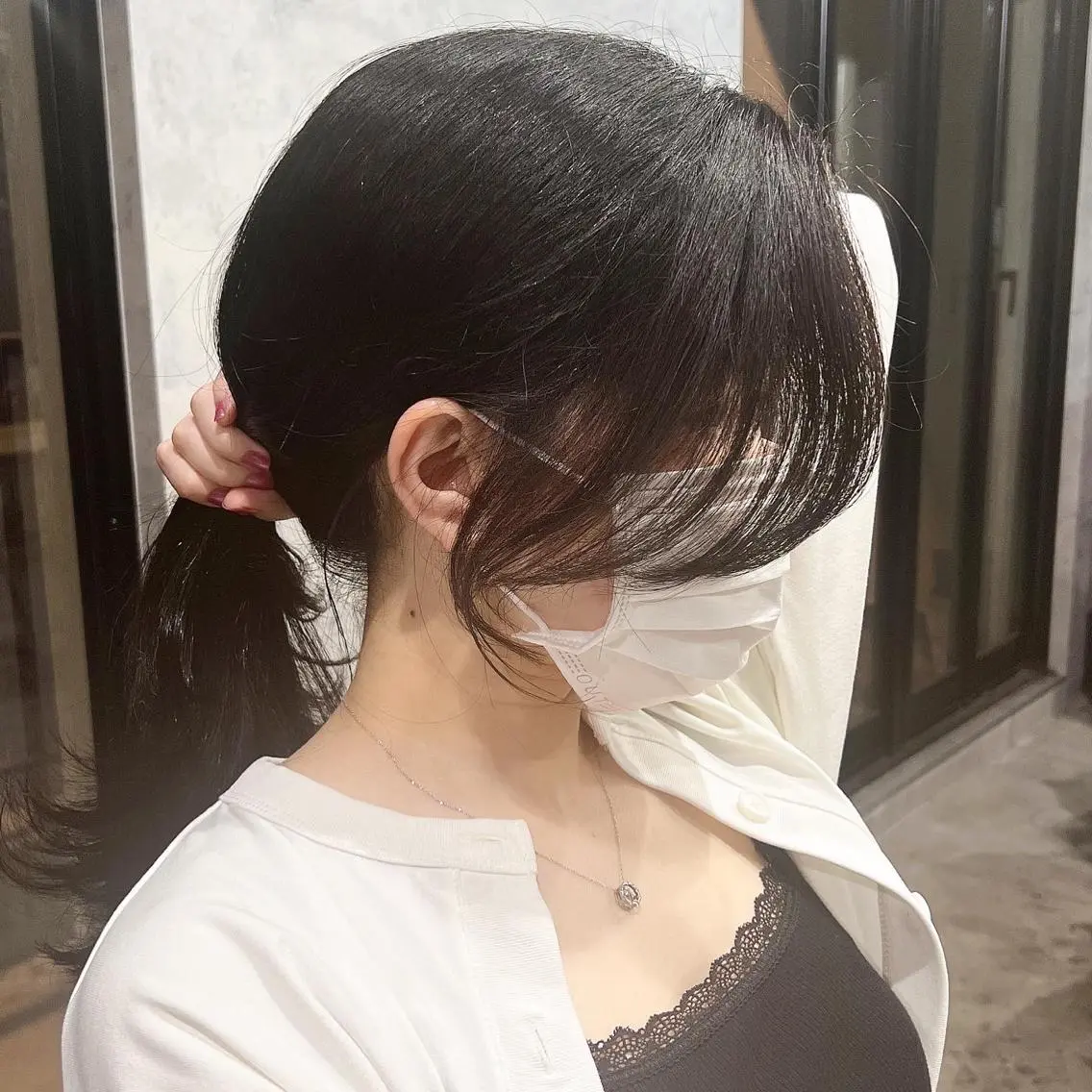 ロング カラー ヘアアレンジ 韓国レイヤー/ 顔周り💕田中将吾のヘアスタイル