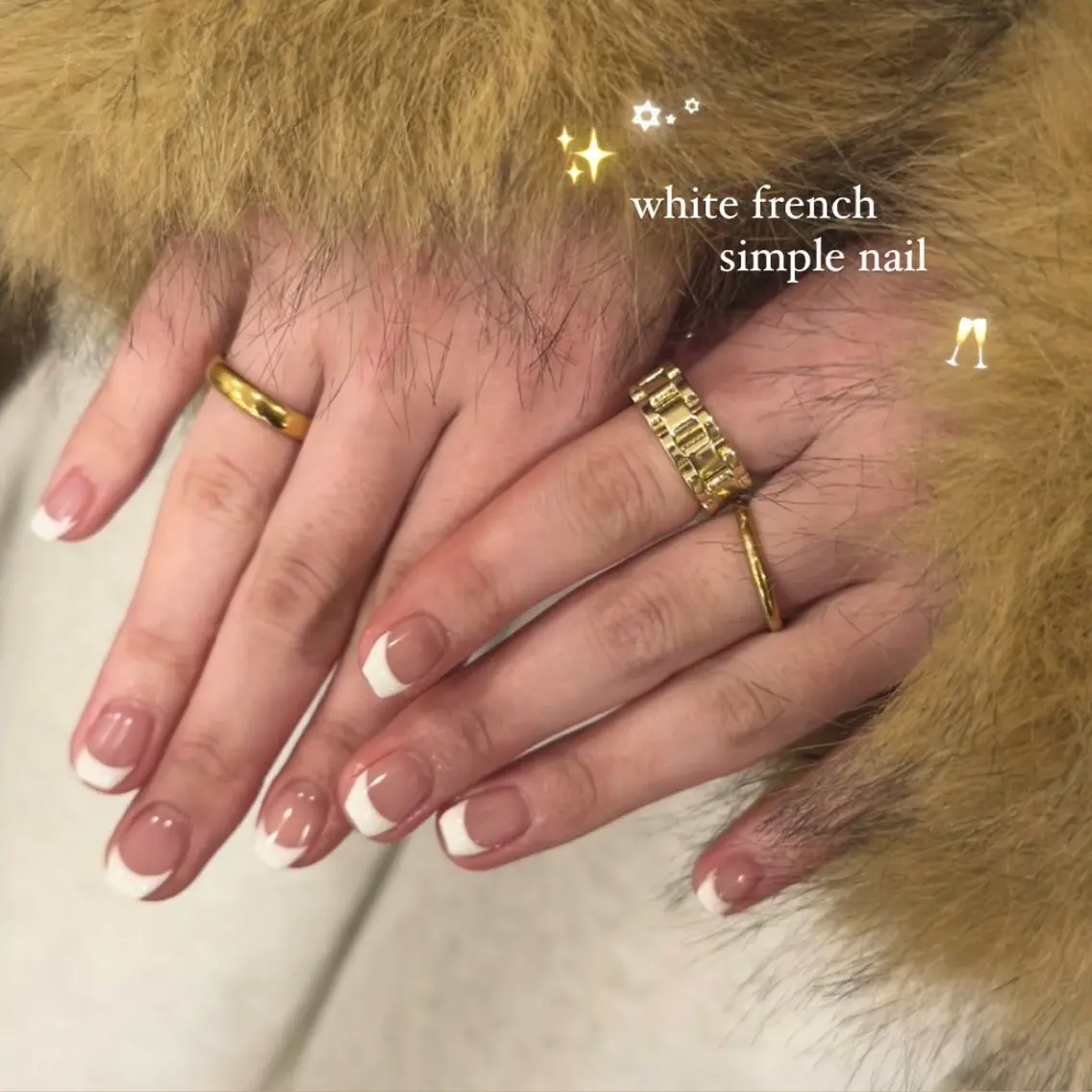 ネイル フレンチネイル シンプルネイル ハンドネイル millie ainee太田のネイルデザイン