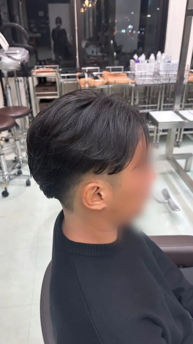 メンズ カット パーマ WiLL 梶岡日菜のヘアスタイル