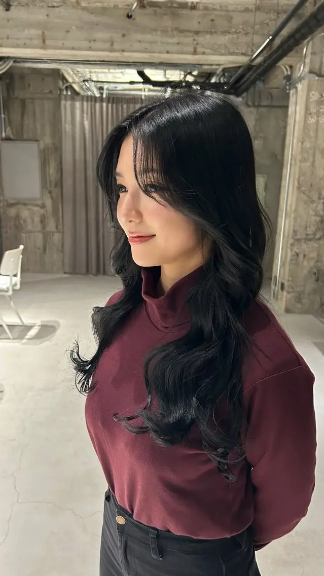 カラー ヘアカラー 谷口 萌瑛のヘアスタイル