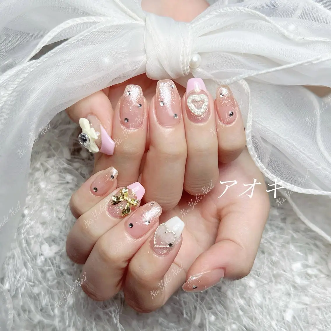 ネイル ハンドネイル ハンドケア 🎀 moo~ 🎀のネイルデザイン