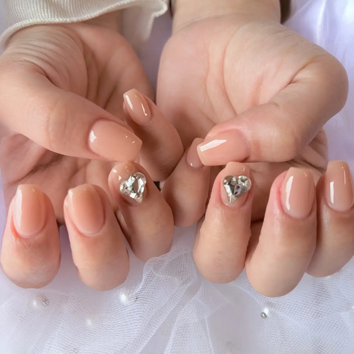 ネイル ワンホンネイル ハンドネイル nail salon e'mu💐のネイルデザイン
