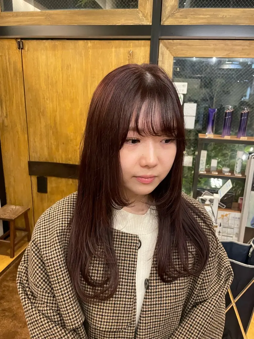 ロング 似合わせカラー/ 堀江美容室/レミ🎀のヘアスタイル