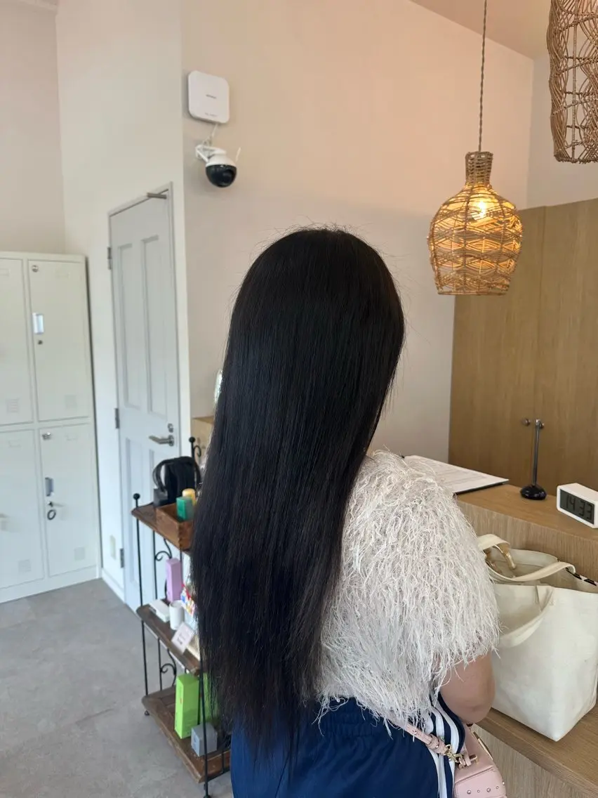 ロング カット ヘアカラー カットモデル募集中 🌟/田中 桜風のヘアスタイル