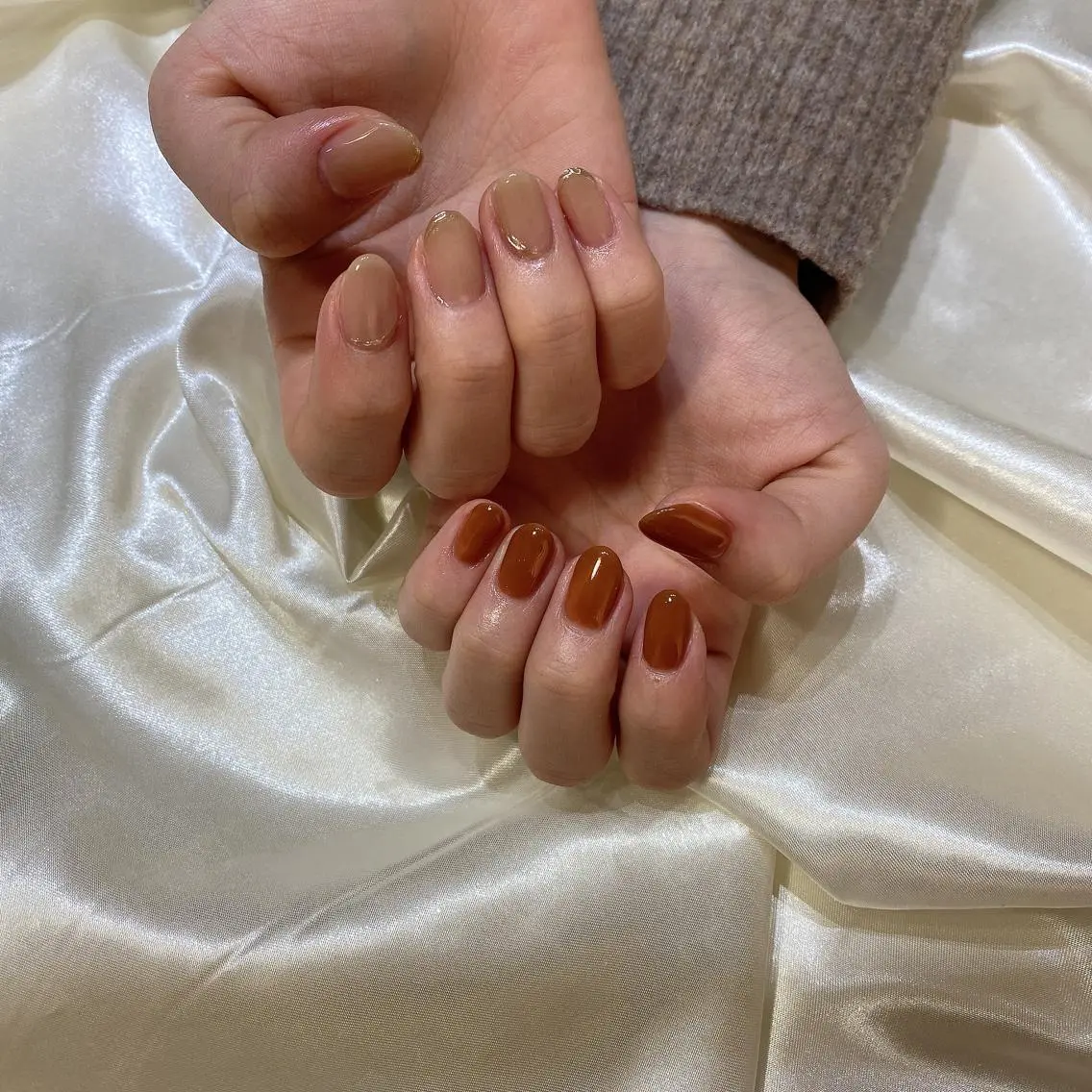 ネイル ハンドネイル 西岡 杏のネイルデザイン
