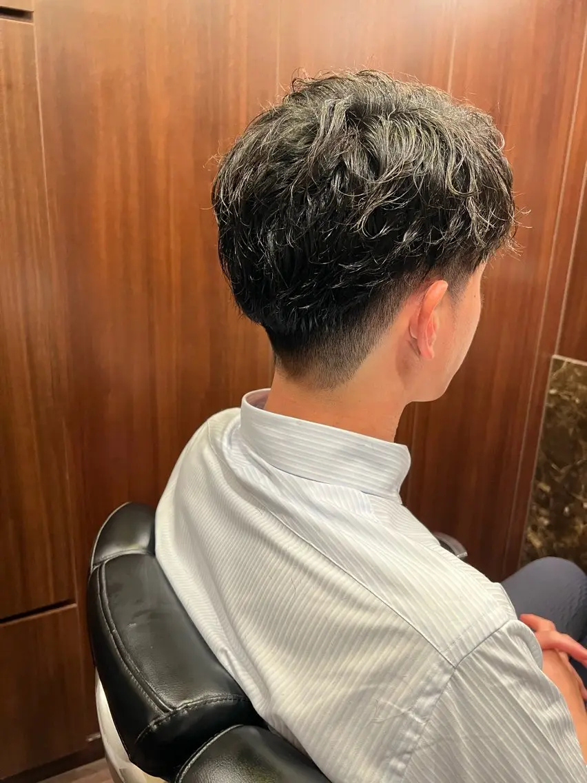 ショート メンズ 長野 風人のヘアスタイル
