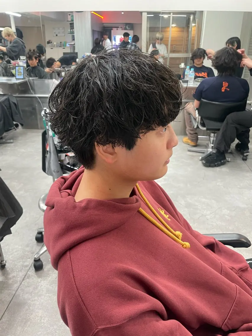 パーマ メンズ カット パーマ 町田エリアＮｏ．１/ パーマ特化/太田京希のヘアスタイル