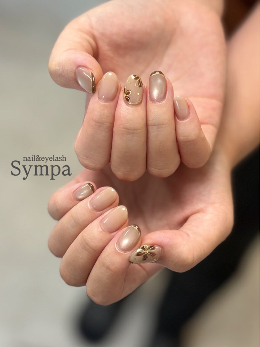ネイル アートネイル ハンドネイル Sympa✨️ AKARIのネイルデザイン