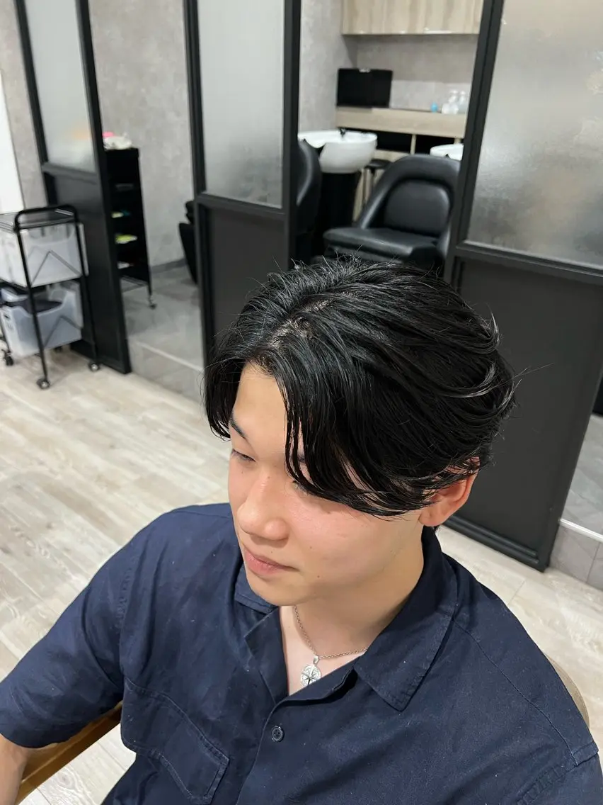 メンズ 坂口 宗のヘアスタイル