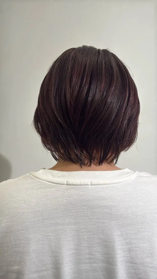 ショート カット ️🫧透明感カラー& 髪質改善🎀いさきのヘアスタイル