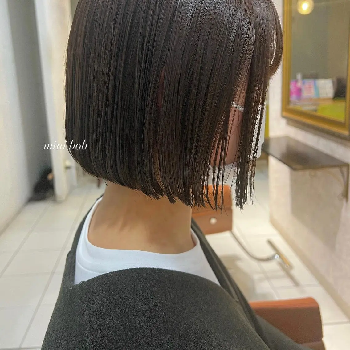 ショート カラー 安富 舞のヘアスタイル