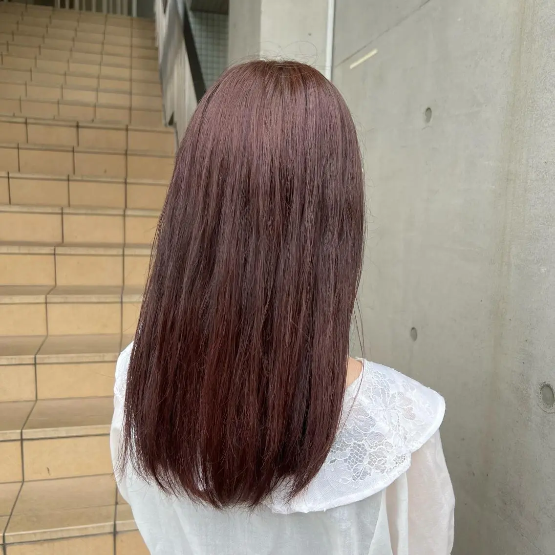 カラー ブラウンカラー ピンクカラー ヘアカラー トリートメント stylist 🐶内藤 成香のヘアスタイル