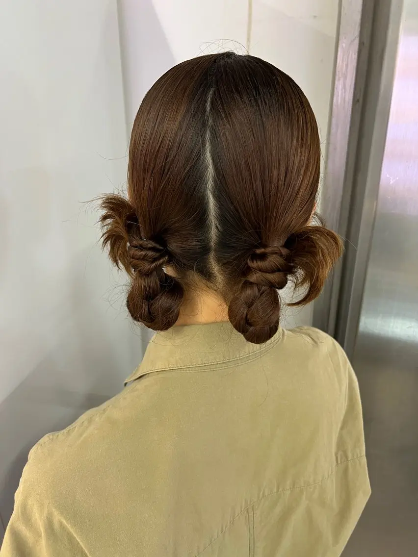 【ヘアセット】結婚式お呼ばれ・2次会ヘアセット✨の写真