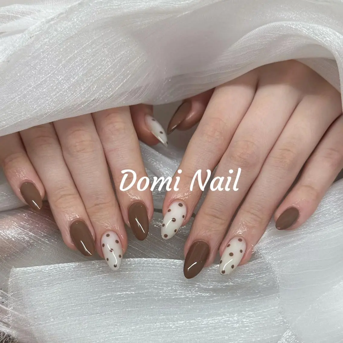 ネイル ドット ネイルチップ ハンドネイル Domi Nail Salonのネイルデザイン
