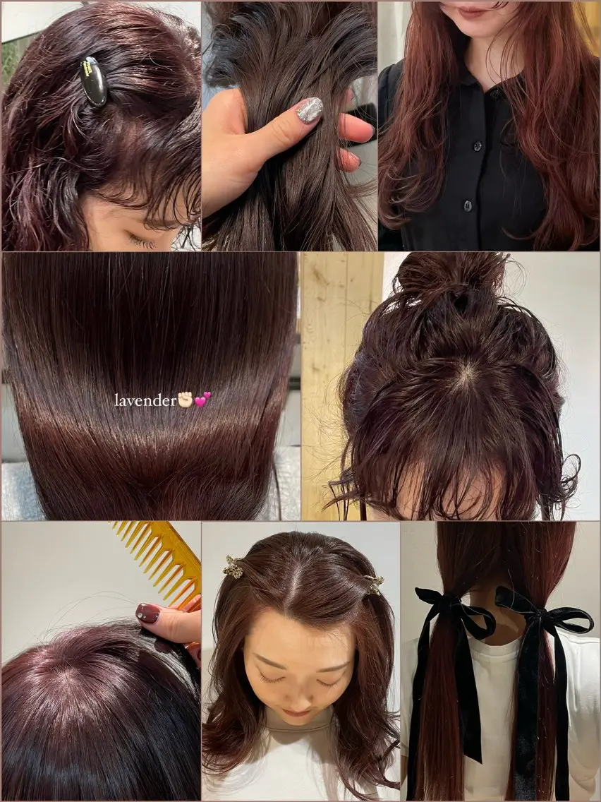ミディアム 盛れる透明感カラー・ momokaのヘアスタイル