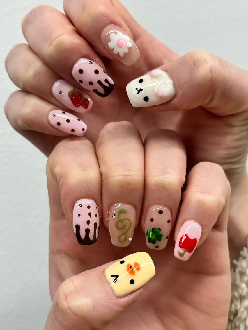 ネイル アートネイル 持ち込み EmaNail MOMOのネイルデザイン