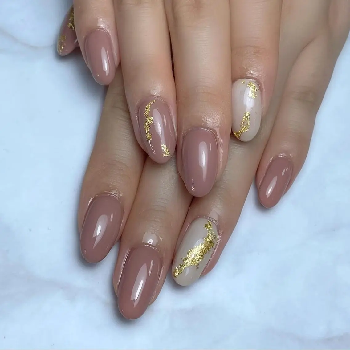 ネイル オフィスネイル ショートネイル シンプルネイル ameria meguのネイルデザイン