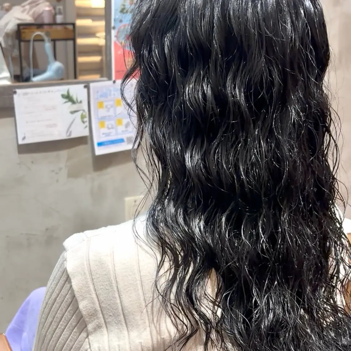 パーマ カット パーマ トリートメント 🐾自然な縮毛矯正/ レイヤー🐾あんなのヘアスタイル