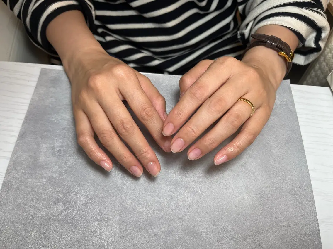 ネイル クリアネイル ジェルネイル Nemoto Mamamiのネイルデザイン