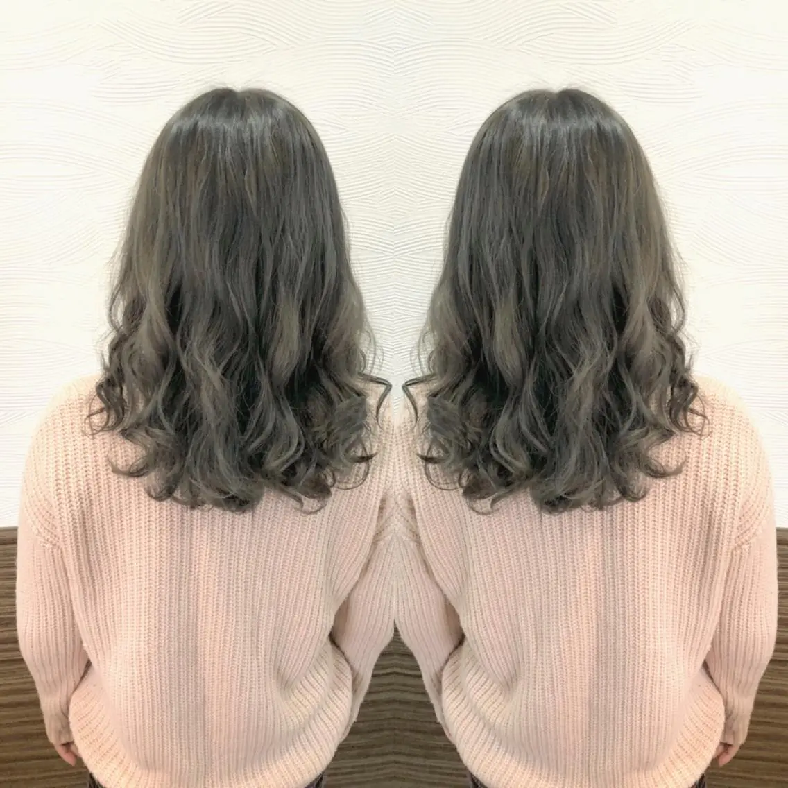 セミロング アッシュ カラー特化型サロン #SUP.のヘアスタイル