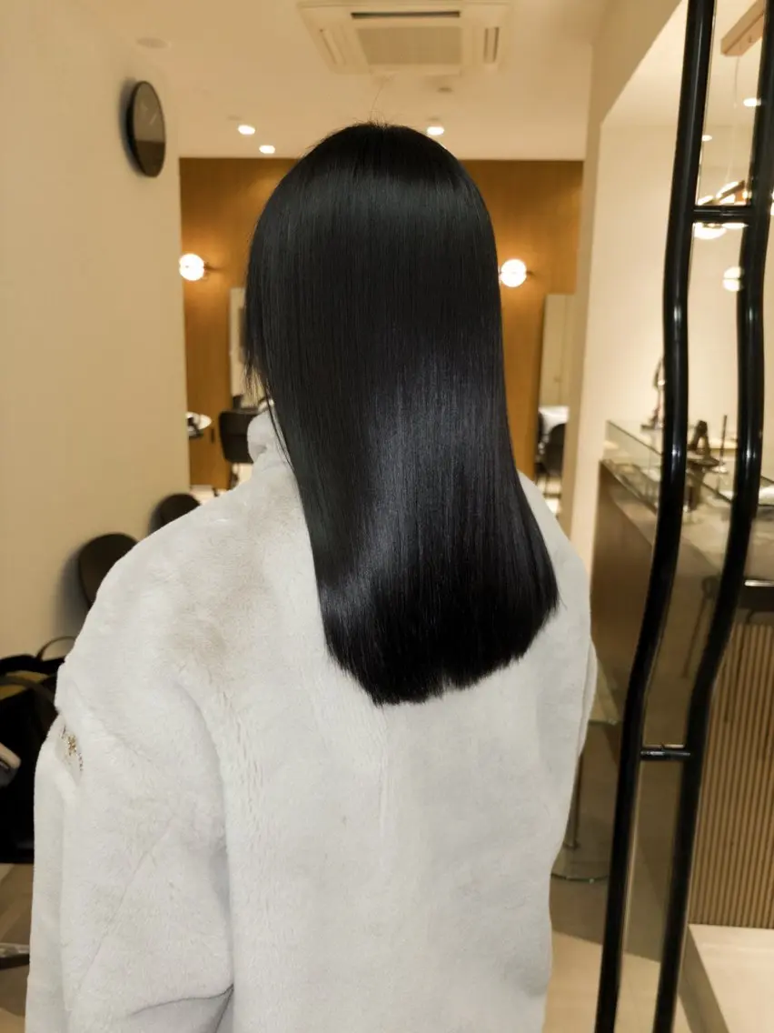 パーマ 酸性ストレート ストレートパーマ 遠藤 太一のヘアスタイル