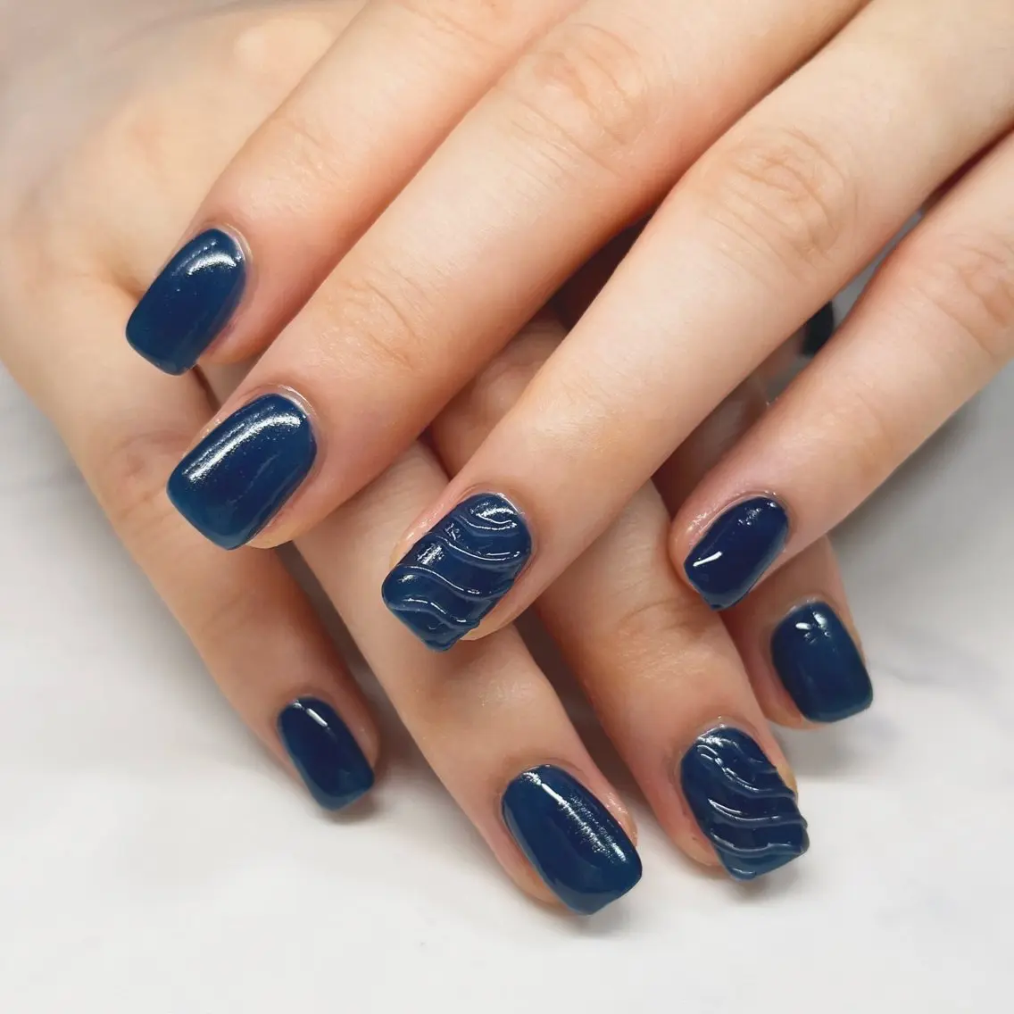 ネイル シンプルネイル ハンドネイル Knail . iのネイルデザイン