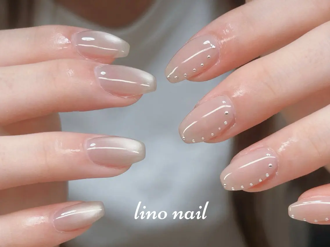 ネイル マグネットネイル 持ち込み ワンホンネイル ハンドネイル Lino Nailのネイルデザイン