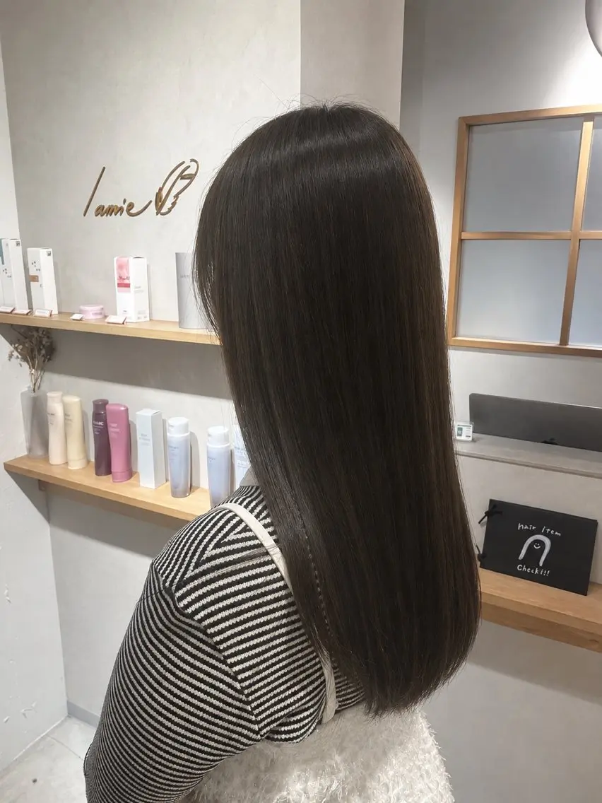 ロング ヘアカラー ヘッドスパ takuto ／lamie吉祥寺のヘアスタイル