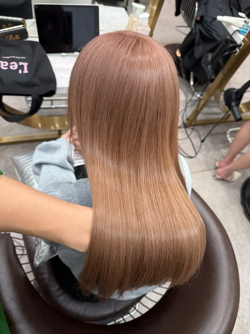 ロング カラー カット ヘアカラー トリートメント レイヤーダブルカラー KYONのヘアスタイル