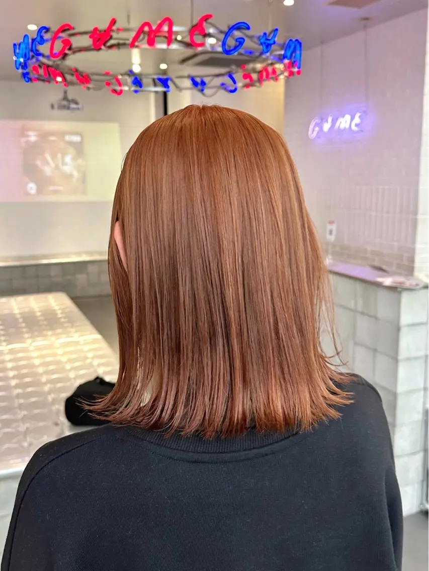 ショート カラー ヘアカラー トリートメント 艶ハイトーン🌈 ユウトのヘアスタイル