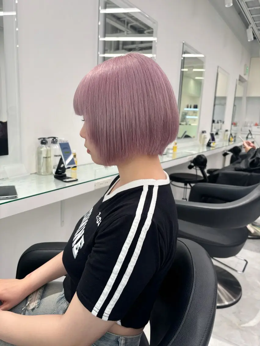 ロング カラー ヘアカラー トリートメント 💖ミルクティー💖 あかり💖のヘアスタイル