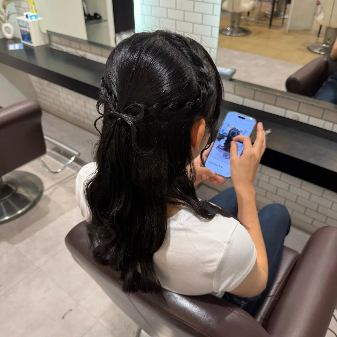 ロング ヘアアレンジ 🎀ヘアアレンジ 🎀ななみのヘアスタイル