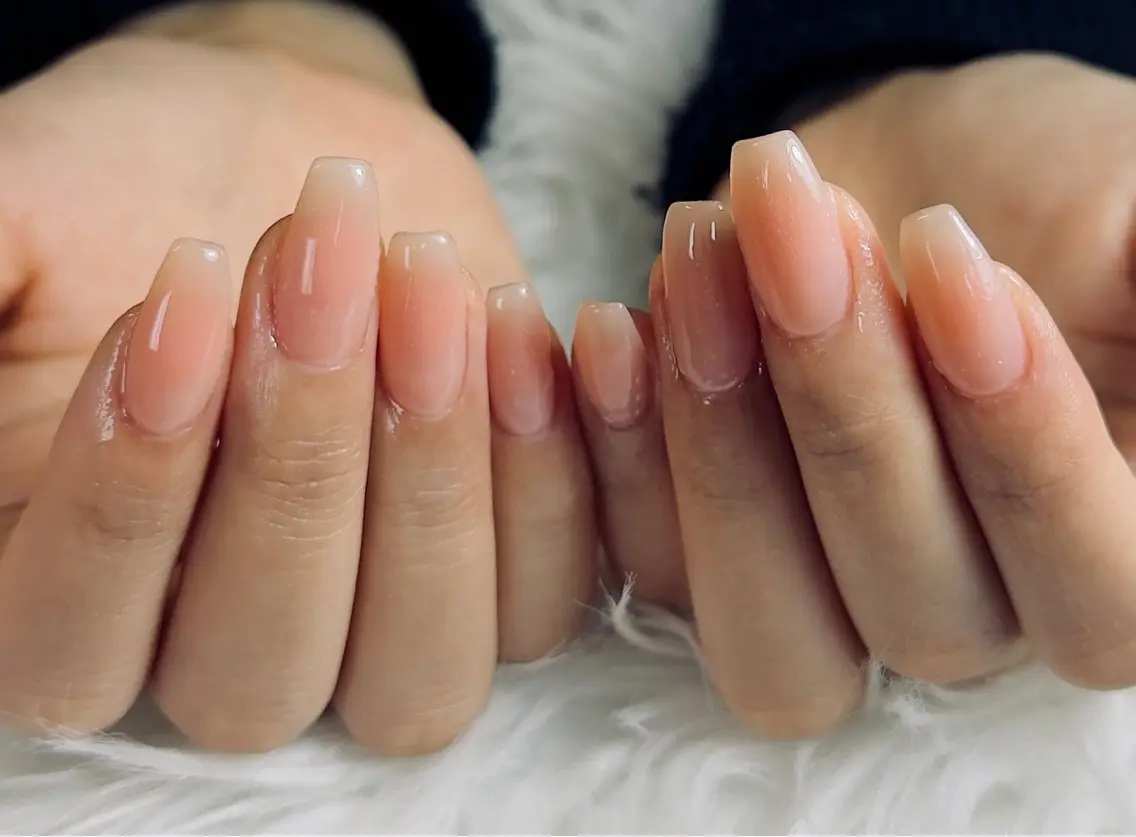 ネイル チークネイル フットネイル フレンチネイル グラデーション 韓国ネイル YUKI NAILのネイルデザイン