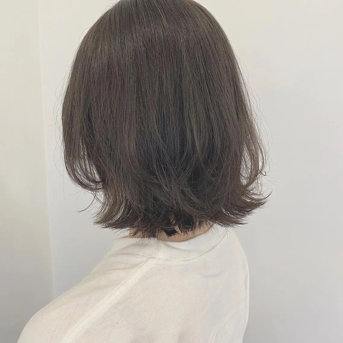 ミディアム アッシュ ୨୧柔らかいカラー nozomi ୨୧のヘアスタイル