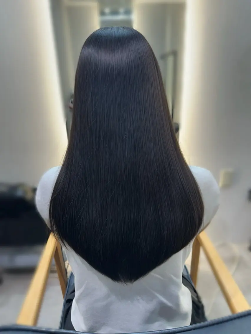【癖でお悩みの方】カット+美髪縮毛矯正の写真