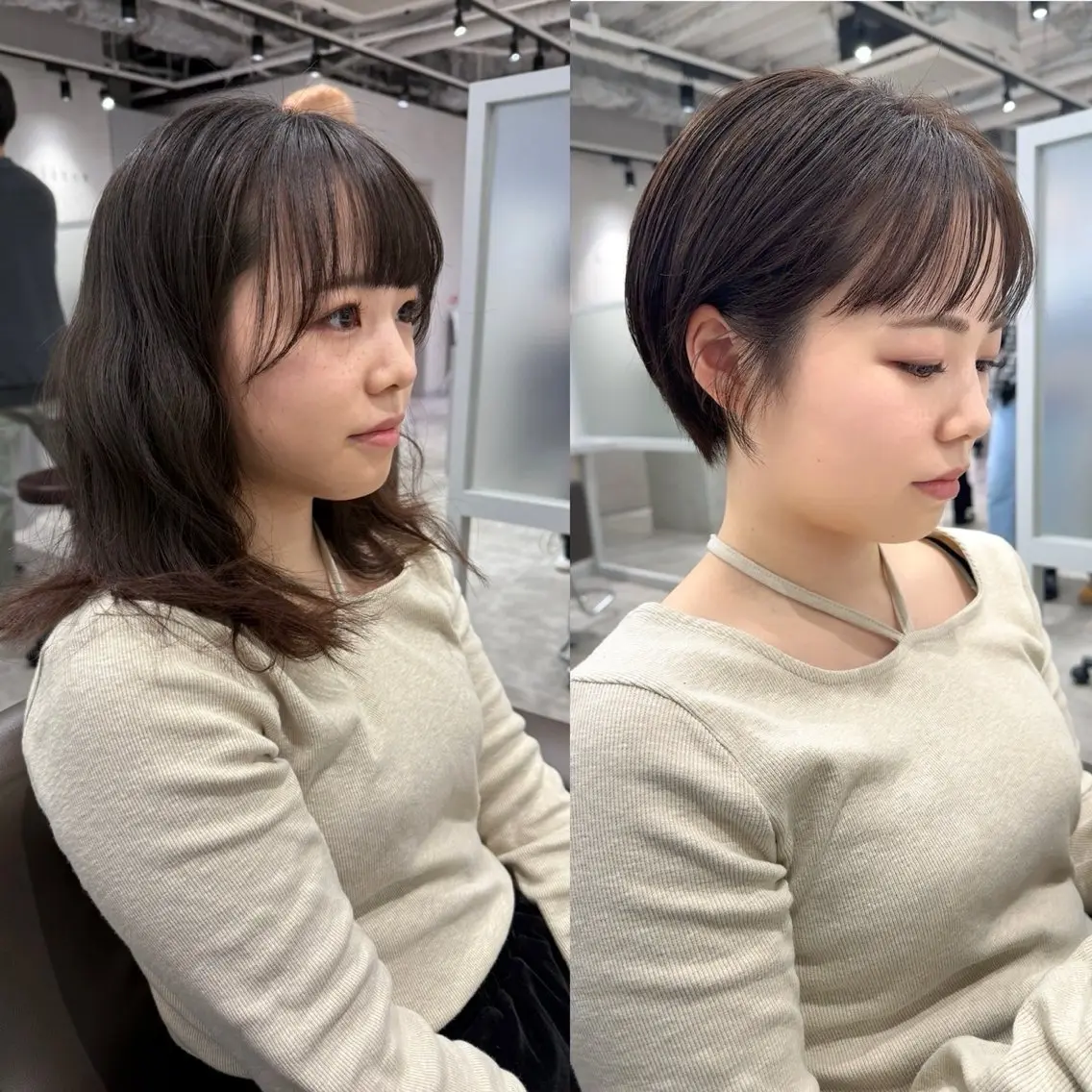 ショート キートス西梅田⭐️ こうきのヘアスタイル