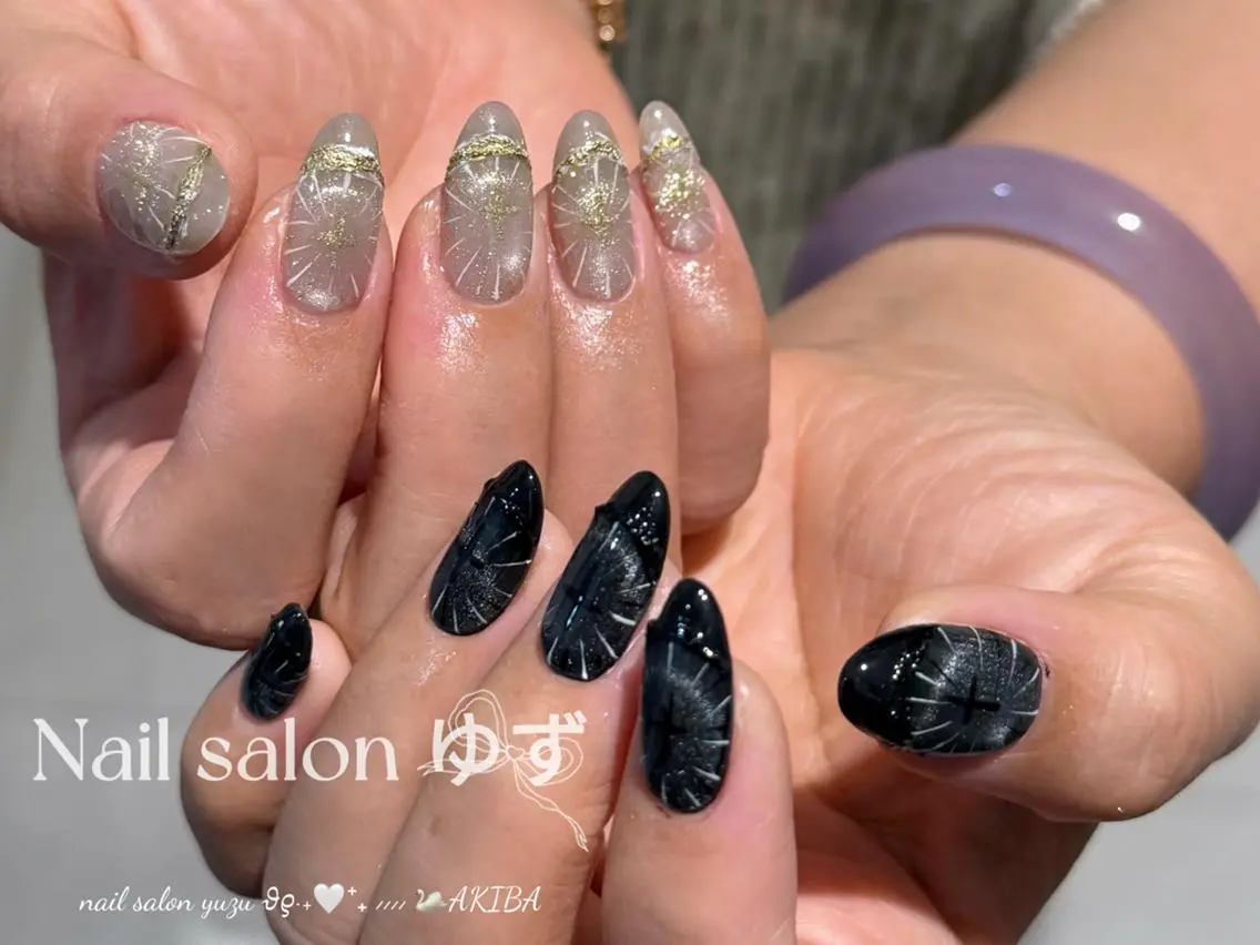 ネイル ハンドネイル MAKI💚💚💚 秋葉原.のネイルデザイン