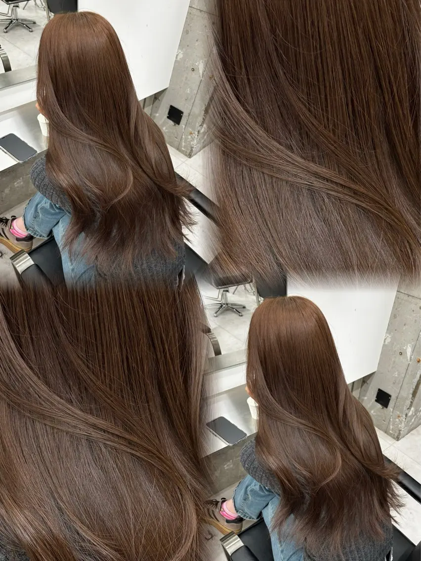 ロング カット ヘアカラー トリートメント うる艶カラー ✨🧸KOTAROのヘアスタイル