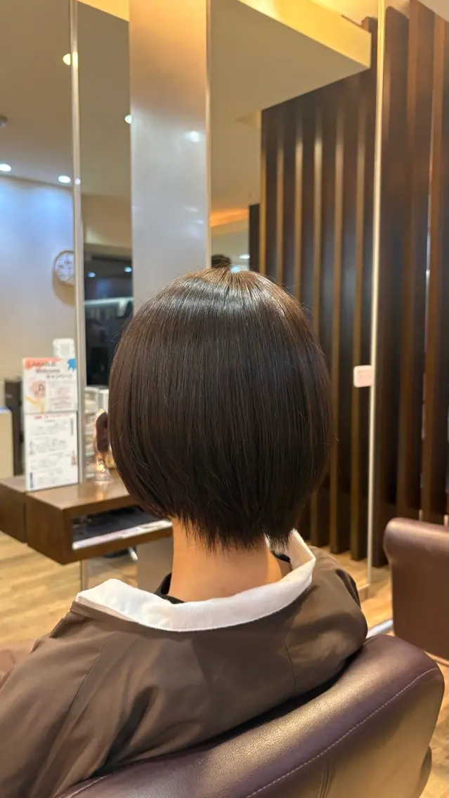 カラー ベージュカラー ブラウンカラー 北田 あいみのヘアスタイル