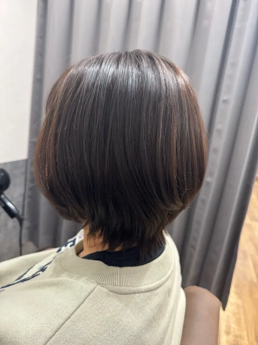 ショート カラー ブリーチ 透明感カラー ショートヘア reeed konnoのヘアスタイル