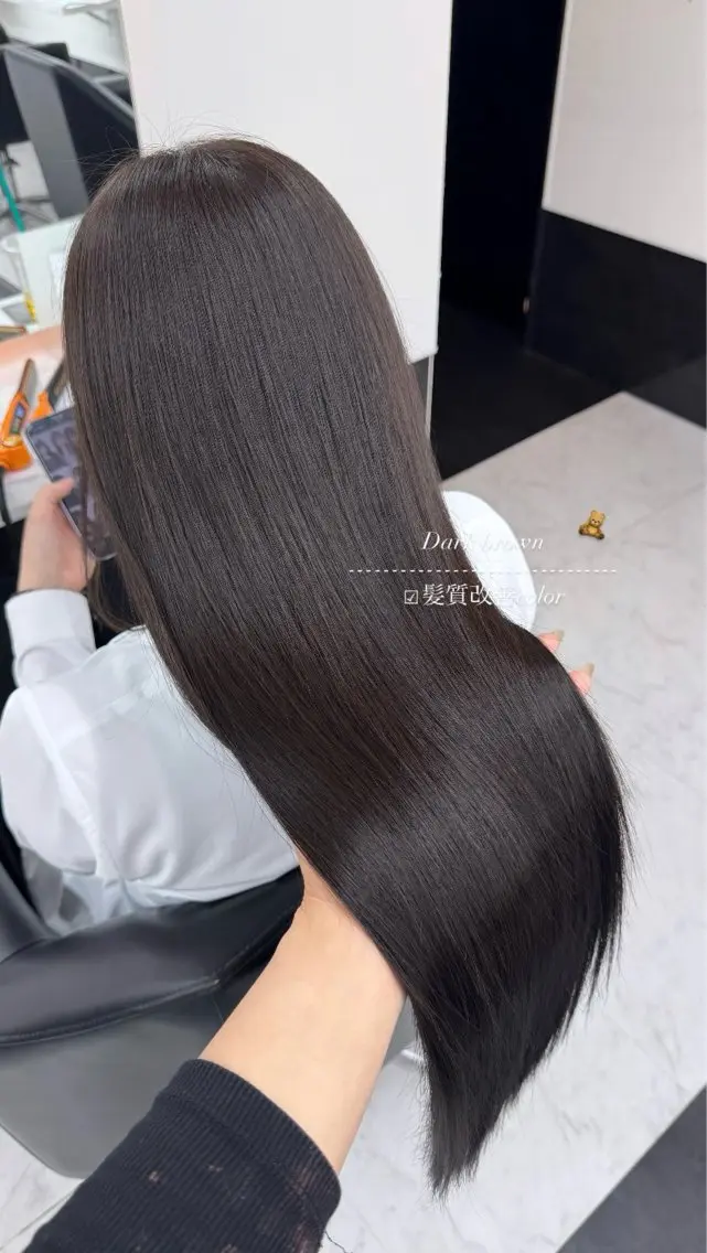 ロング カラー 髪質改善 ヘアカラー 𝘼𝙇𝙀𝘼𝙋 🖤𝙨𝙖𝙮𝙖のヘアスタイル