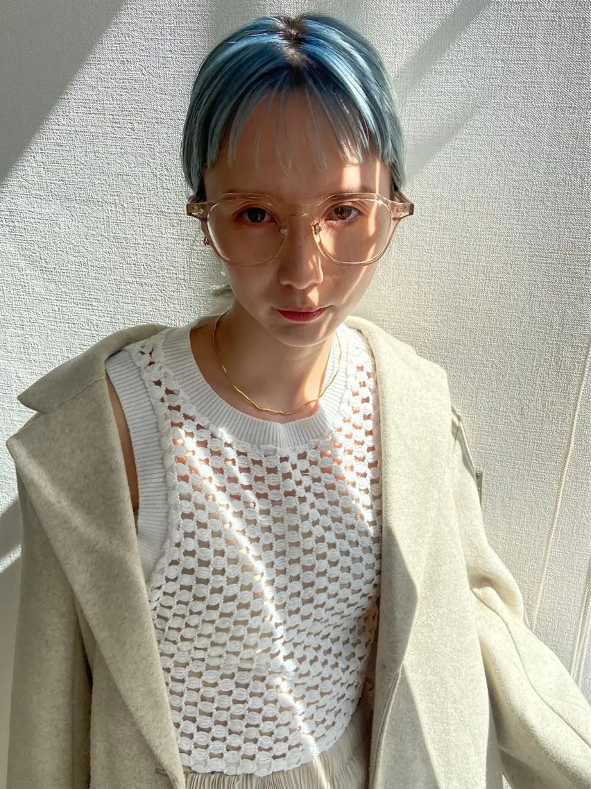 カラー ブリーチ ヘアカラー ＨＩ ROのヘアスタイル