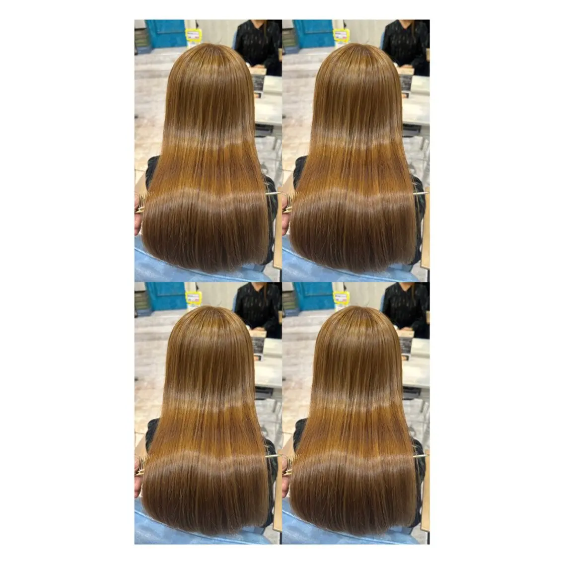 ロング カラー 透明感カラー 髪質改善 縮毛矯正 トリートメント ヘアカラー トリートメント 店長✨レイヤー✖️ 髪質改善✖️韓国ヘアのヘアスタイル
