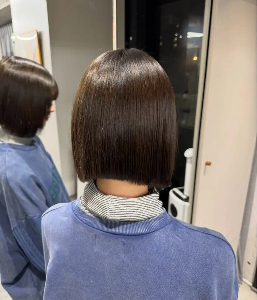 🤎ショートorボブカット+3stepトリートメント🤎の写真