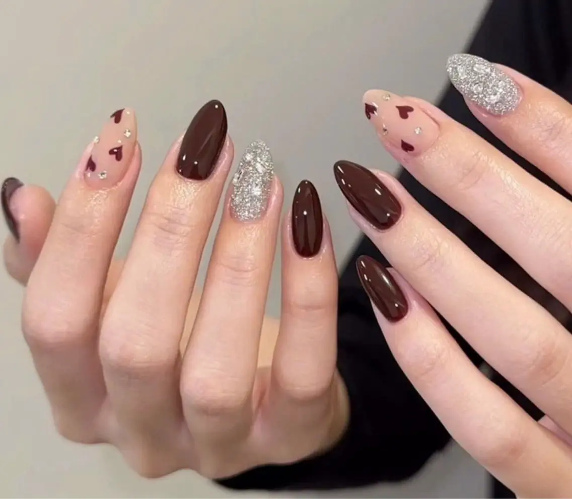 ネイル オーロラネイル フレンチネイル ジェルネイル ハロウィン 韓国ネイル ハンドネイル H.baby Nail Salonのネイルデザイン