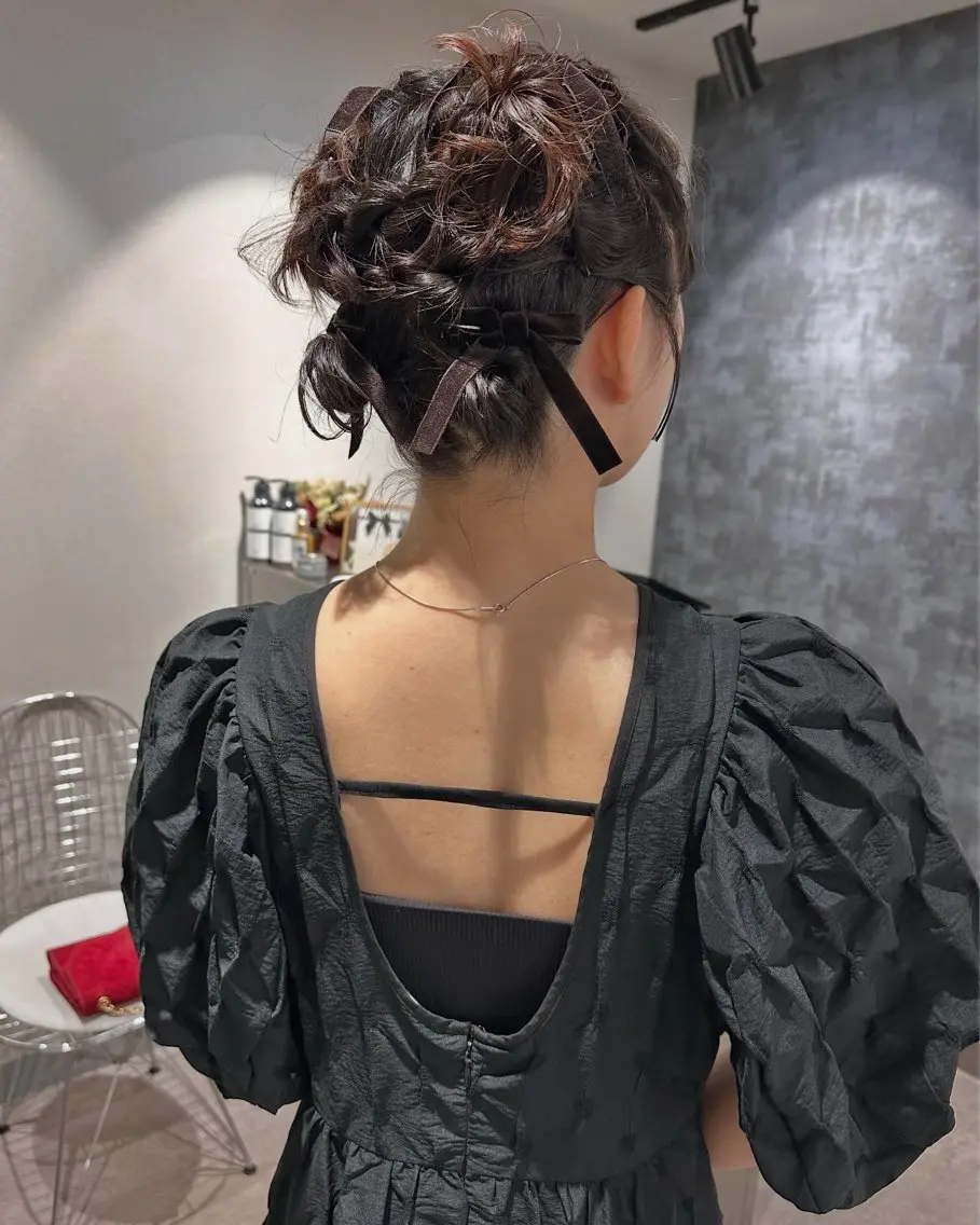 ショート ヘアアレンジ ボブ レイヤーカット🪄 耳ツボ🎀Ayumiのヘアスタイル